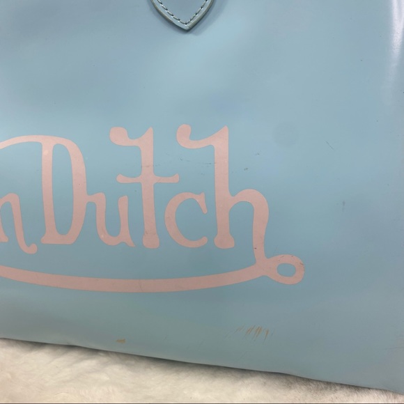 Von Dutch Blue & pink bowling purse - Picture 4 of 16